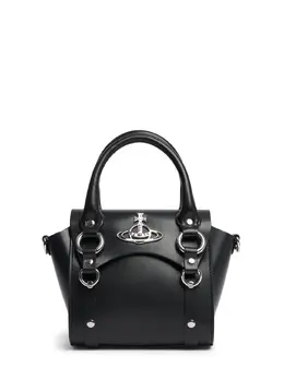 Vivienne Westwood Mini Betty Smooth Leather Top Handle Bag 77i4xx057-tjqwmvbg0