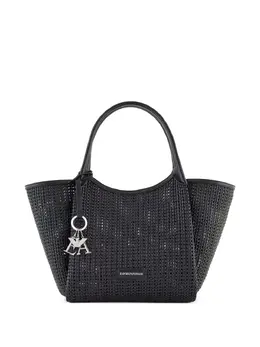 Emporio Armani logo-key fob tote bag 28955829