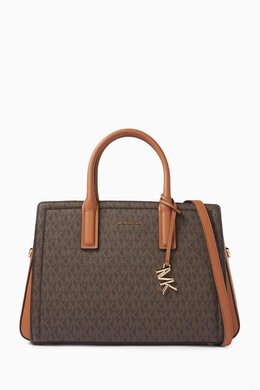 Michael Kors Laila Tote Bag in Signature Logo Canvas 218204846_15