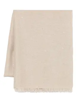 Brunello Cucinelli sequin-embellished scarf 28948566