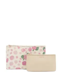 Furla rose motif make-up bag 28407065