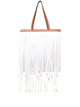 Moschino fringe-detailed tote bag 29075449