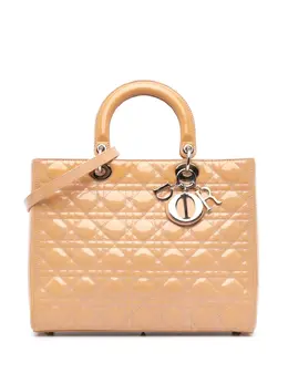 Christian Dior 2012 Large Patent Cannage Lady Dior satchel 29324336