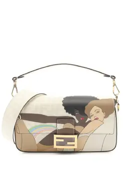 Fendi x Antonio Lopex 2010s Mamma Baguette two-way bag 29243270