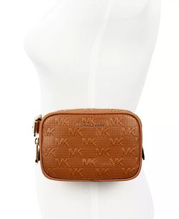 Женская поясная сумка с тиснением MK Michael Kors, коричневый 15329946 | luggage/gold
