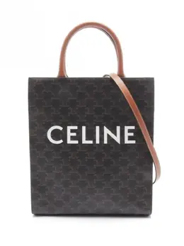 Celine 2010s small Vertical Hippopotamus Triomphe Tote Bag 29045360