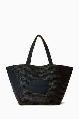 Alexander Wang XL Punch Tote Bag in Faux Raffia 218180872_2709