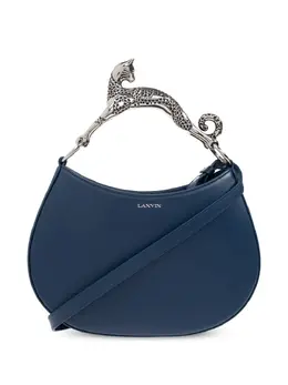 Lanvin cat-handle leather tote bag 29079311