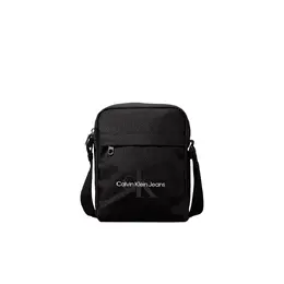 Calvin Klein Black Recycled Polyester Messenger Bag caklje-15665300009