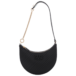 Valentino Nero Signature Logo Shoulder Bag 5w2p0w19pfx0no