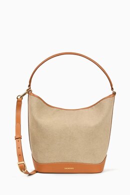 Sandro Tangoso Bucket Bag in Canvas 217954657_7762