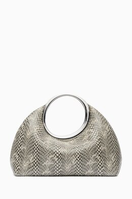 Jacquemus Small Le Petit Calino Top-handle Bag in Python-embossed Leather 218036261_7762