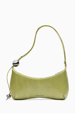 Jacquemus Le Grand Bisou Perle Shoulder Bag in Lizard-embossed Leather 218036264_20