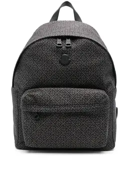Moncler monogram-print backpack 29116282