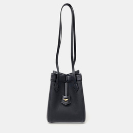 Fendi Black Leather Origami Mini Shoulder Bag 1117867