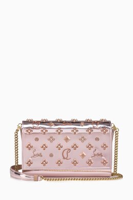 Christian Louboutin Paloma Clutch in Metallic Leather 217782233_23