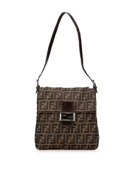 Fendi 2000-2010 Zucca Canvas shoulder bag 29441236
