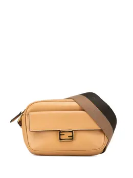 Fendi 2000-2010 Leather Baguette Camera Bag crossbody bag 29440596