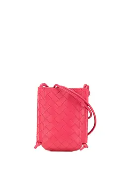 Bottega Veneta 2012-2024 Mini Leather Intrecciato The Knot crossbody bag 29439934