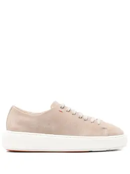 Santoni suede sneakers 28056444