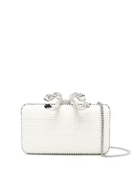 Self-Portrait Pearl Box clutch bag 29248414