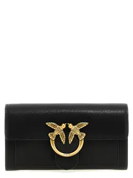 Pinko-Love Bag Simply Portafogli Nero-Donna 51731552829780