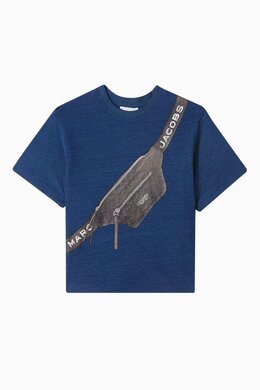 Marc Jacobs Belt Bag-print T-shirt in Cotton 217990889_14