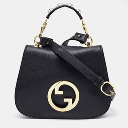 Gucci Black Leather Small Blondie Top Handle Bag 1119503