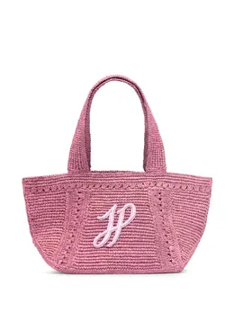 Patou small JP monogram trapeze-design tote bag 27684740