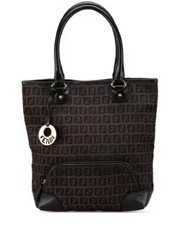 Fendi 2000-2010 Zucchino Canvas Chef Shopping tote bag 29492182