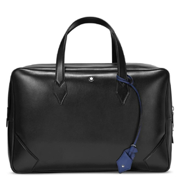 Montblanc Meisterstuck Black Leather Duffle Bag 129666