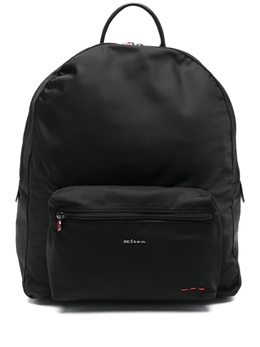 Kiton рюкзак с логотипом, черный uba0084n01221 | черный