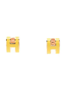 Hermes 2010s mini Pop H earrings 29450655