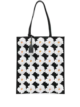 Moschino floral-appliqué tote bag 29295668