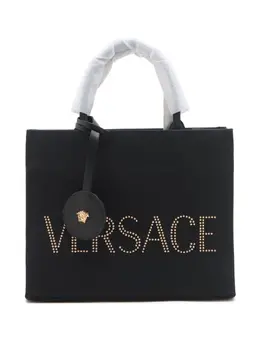 Versace 2020-2024 logo canvas tote bag 29467420