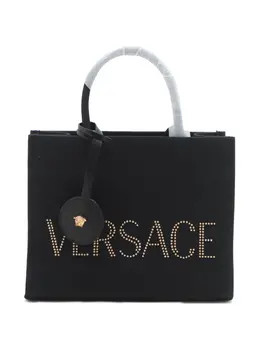 Versace 2020-2024 logo canvas tote bag 29467418