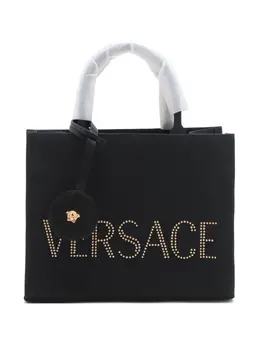 Versace 2020-2024 logo canvas tote bag 29467417