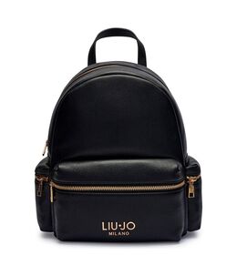Рюкзак Liu Jo с внешними карманами, черный lc252w00003322200os | nero