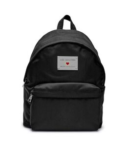 Рюкзак женский Love Moschino с металлическим декором, черный lm251w00002900100os | nero