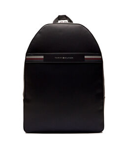 Рюкзак мужской Tommy Hilfiger из искусственной кожи, черный th245m000140d1200os | nero