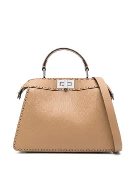 Маленькая сумка-тоут Peekaboo I See U Fendi, коричневый 29030914 | коричневый