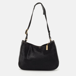Coach Black Calfhair and Leather Hobo 1119653