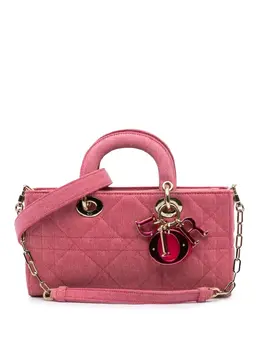 Christian Dior 2022 Medium Denim Macrocannage Lady D Joy satchel 29512233