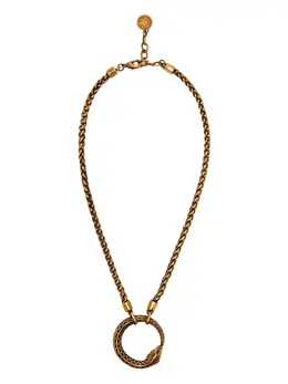 Roberto Cavalli snake-pendant necklace 29050531