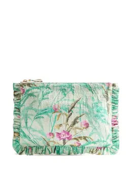 La Doublej floral-print clutch bag 27859480