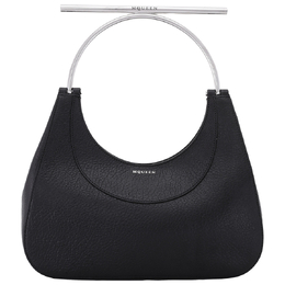 Alexander McQueen Black/Silver Ladies T-bar Bag 803524 1vdbb 1000
