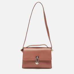 Balenciaga Old Rose Leather Trapeze Million Top Handle Bag 1120937