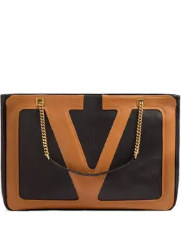 Valentino Garavani medium Viva Superstar leather tote bag 25713116