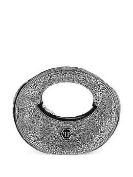 Philipp Plein crystal-embellished mini bag 27648350