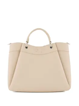 Armani Exchange pleat-detail tote bag 28292452